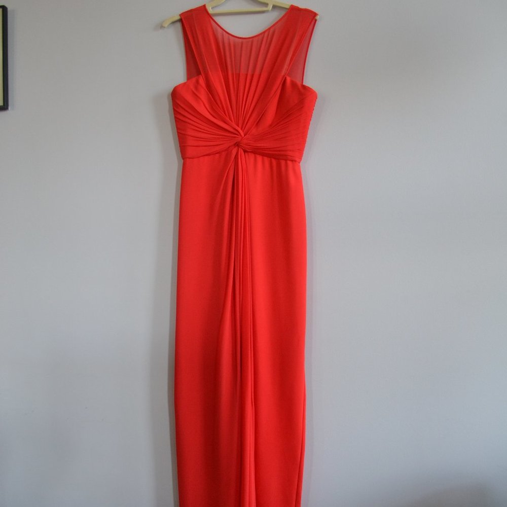 Floor length Coral Dress (worn once)